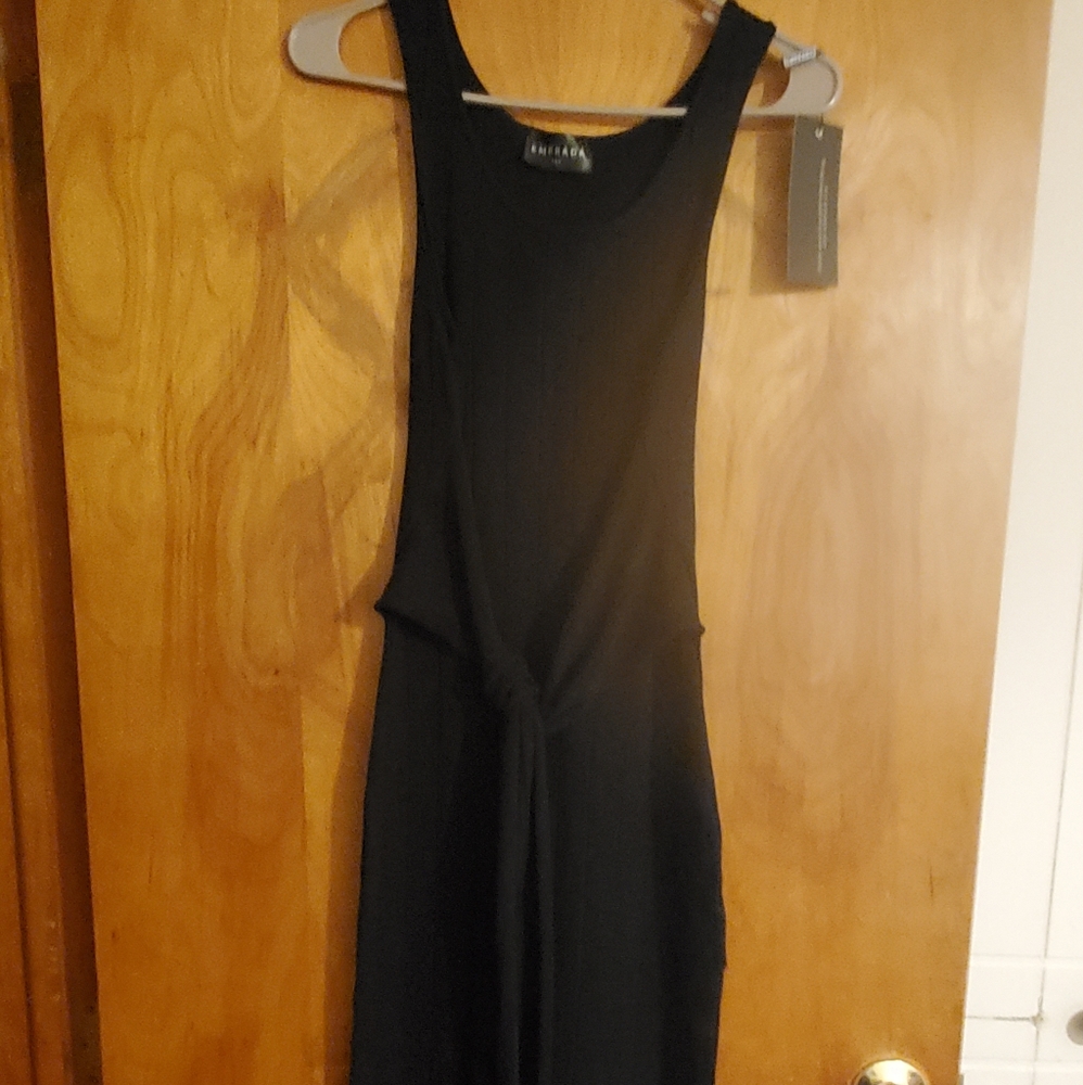 Womens black Emprada maxi dress size L